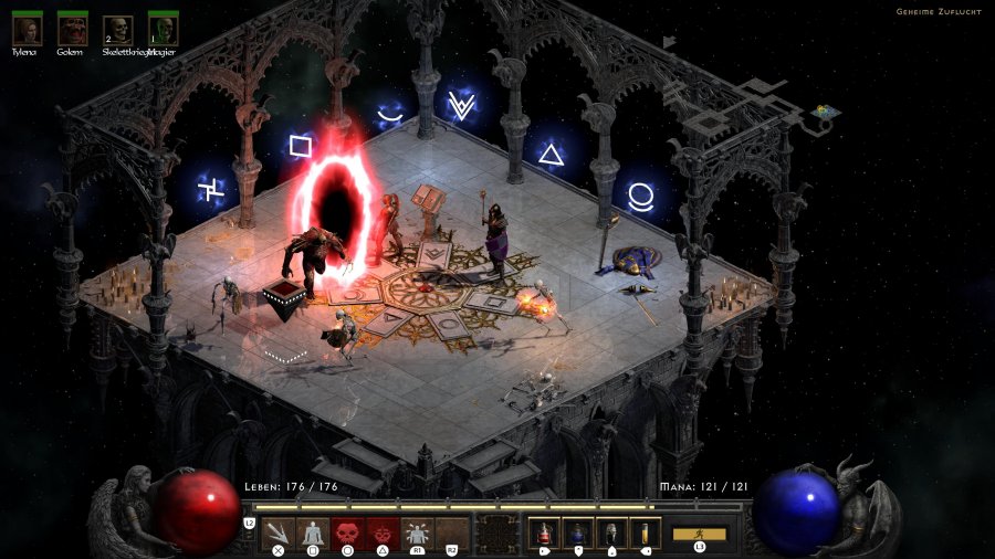 Screenshot: Diablo 2: Resurrected.